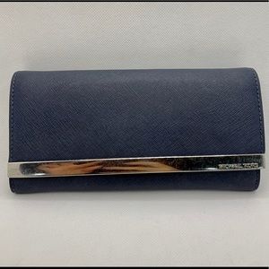 Navy Michael Kors Wallet